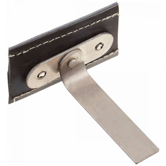 Back of Right-Angle single pocket metal support 