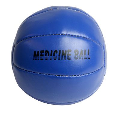Blue 4-Kilogram / 8.8-Pound Medicine Ball