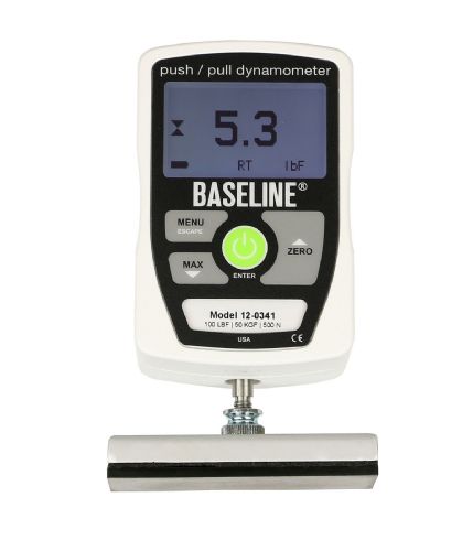 Baseline Electronic Push-Pull Dynamometer with Push Pad