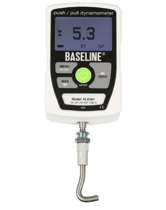 Baseline Electronic Push-Pull Dynamometer with Pull Hook