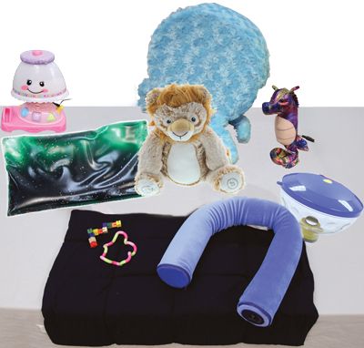 Includes various fun and sensory toys!