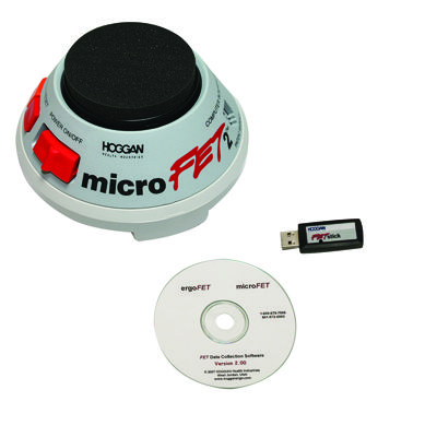 MicroFET2 Wireless Digital Handheld Manual Muscle Tester MMT with FET Data Collection Software Package