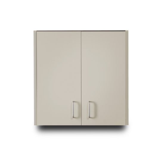 Single Wall Cabinet with 2 Doors - Ashen Gray