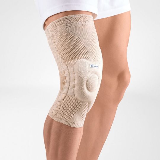 Nature Color of the Bauerfeind GenuTrain A3 Arthritis Relief Knee Support 