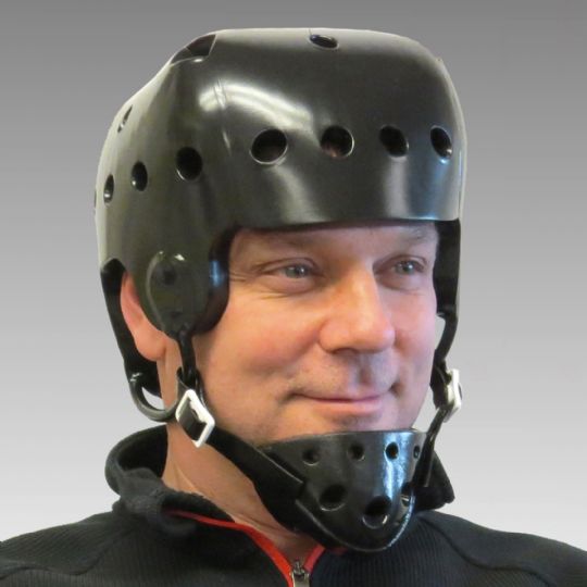 Chin Guard picture showing what one would look like attached to the helmet