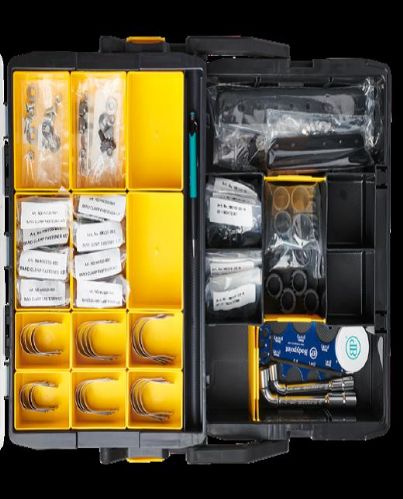 Two layers of storage for ultimate organization