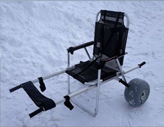  Beach And Snow All-Terrain Wheelchair