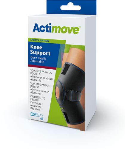 Actimove Sports Adjustable Knee Support with Open Patella

