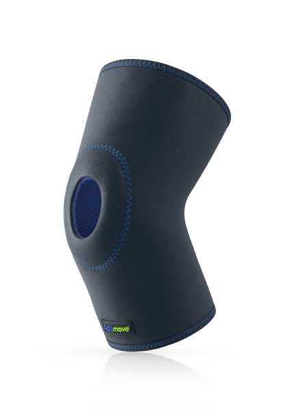 Navy Actimove Sports Edition Knee Support with Open Patella