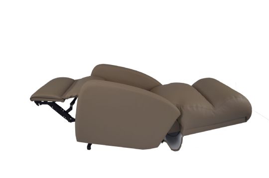 Dark brown fully reclined