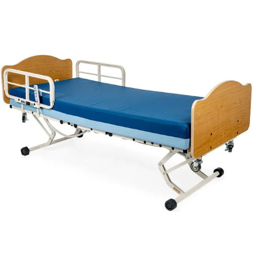 Adjustable overall height allows for easier caregiver accessibility 