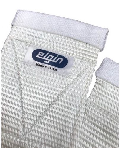 Nylon webbing material is washable, soft, and extra-durable. 