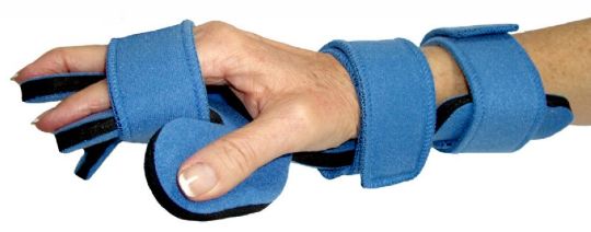 side view of the Comfyprene Separate Finger Hand Orthosis