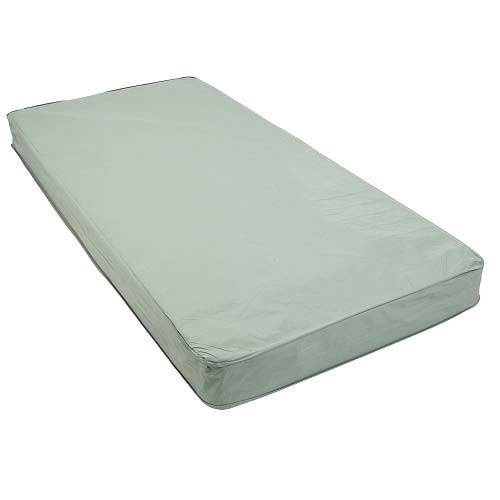 This package includes a supportive innerspring mattress to ensure patient comfort.