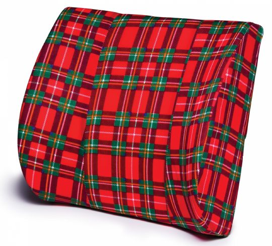 Shown in Red Plaid