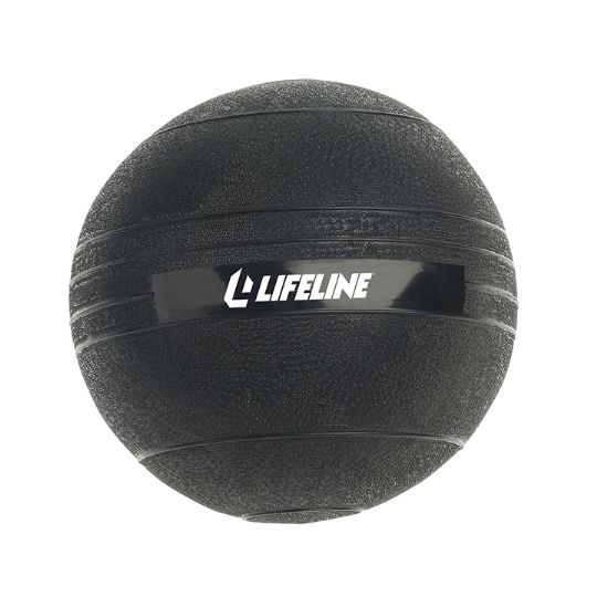 The Slam Ball is designed to withstand impact wear with a flexible plastic outer layer.