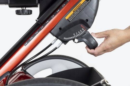 Here's how you setup the pedal resistance of the tricycle for your passenger