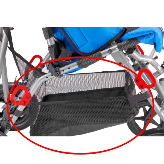 Under-seat Basket(optional) - ample space to keep your belongings