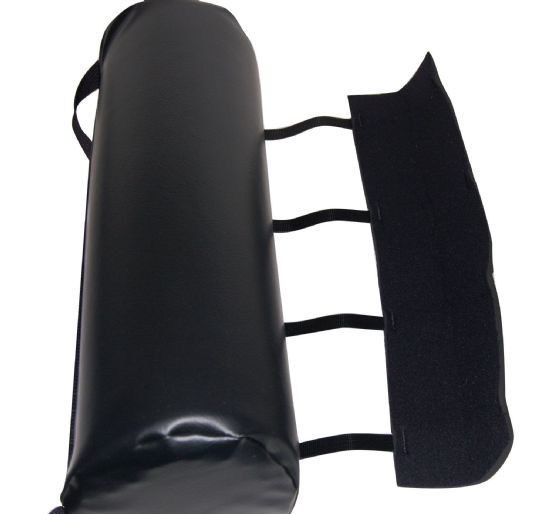 These leg guard protectors help protect the skin from tears and bruising due to contact with the wheelchair
