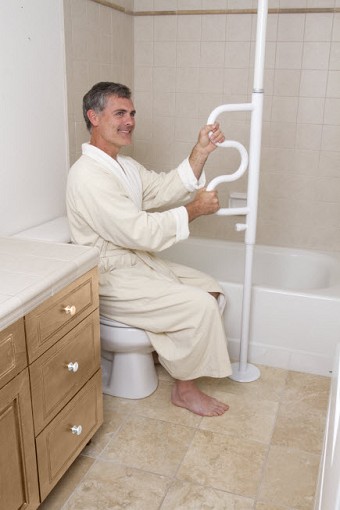 Bathroom Support Rails | Grab Bars | Shower Grab Bars - ON ...