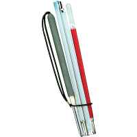 Drive Medical Folding Blind Cane with Wrist Strap 10352-1 - The