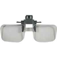 Clip & Flip Magnifying Glasses, Less than 1X, Quantity of 2