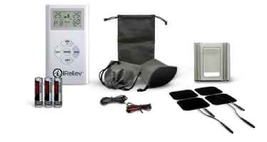 IReliev TENS Unit + EMS System Pain Relief, Strength & Recovery, #ET-7070  w/pads
