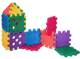 Grid Blocks - Building Blocks for Kids of Polyethylene Plastic from Careplay