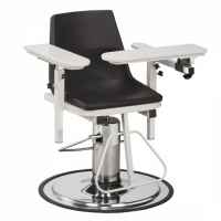 Clinton H Series Blood Drawing Chair with ClintonClean Arms
