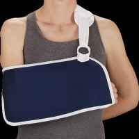 PLEXFIT Athletic Arm Sling (Large Right, White & Black) : : Health  & Personal Care