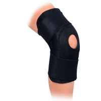 Safetsport Wraparound Hinged Knee Brace Xxl Black