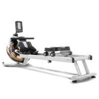 Spirit Fitness Water Rowing Machine for Home Use with LCD Monitor and 375 lbs. Capacity