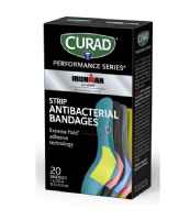 Adhesive Bandages with Antibacterial Surface and 6 Colors from Medline