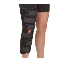 United Ortho 61016 3-Panel Knee Immobilizer, 16, Black : : Health  & Personal Care
