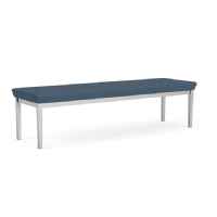 Lesro Lenox Waiting Room Bench - 3 Seat with 650 lbs. Weight Capacity