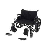 Invacare Wheelchair Elevating Legrests, Composite Footplates, Non-Padded  Calf Supports, 1 pair, T94HEP,Black 