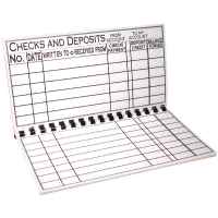 Giant Print Check Register, Set of 2