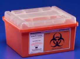 Sharps-A-Gator Horizontal-Entry Sharps Container, Case of 32