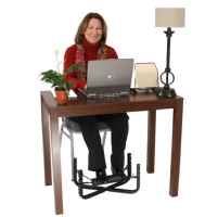 Foot Rest Attachment for Under Desk in Office Environments from FootFidget