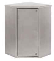 Corner Narcotic Cabinet with Single Door / Double Lock by Omnimed