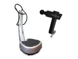 Power Plate Vibration Plate Machine for Muscle Recovery with Free Massage Gun | Power Plate My5