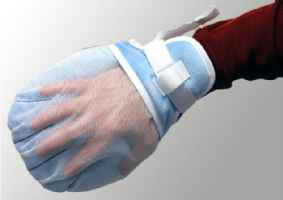 Finger Control Mitts Restraint Patients Handschutz Verhindert Kratzer