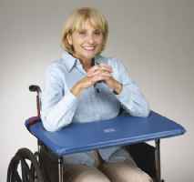 NYOrtho Wheelchair Reversible Comfort Seat, Blue
