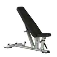 Weight Bench with 6 Flat and Incline Adjustable Levels and 1000 lbs. Capacity by Spirit Fitness