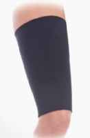 Black Thigh Wrap Supports, 1 or 6 Count by Core Products