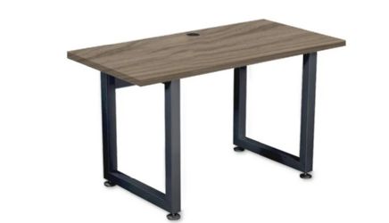 Modern Desk Workstation for Office or Home Use with Multiple Top Finish Selection