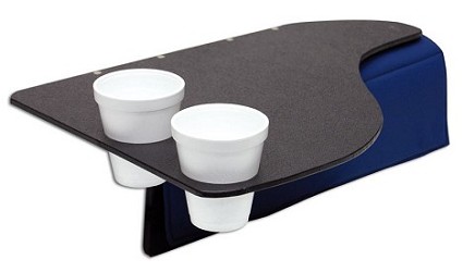 wheelchair tray cup flip holder holders plastic lap half table trays rehabmart right