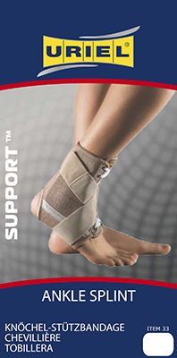 Uriel Light Ankle Splint Bi-lateral Buttresses Design