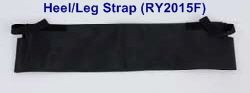 Heel/Leg Strap in black