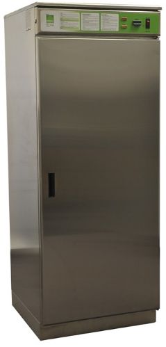 Tall single compartment warming cabinet without the inset glass